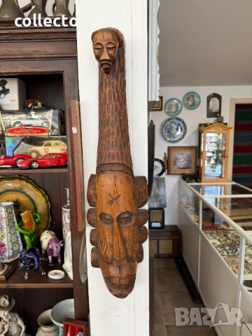 Африканска дървена маска / фигура. №7557