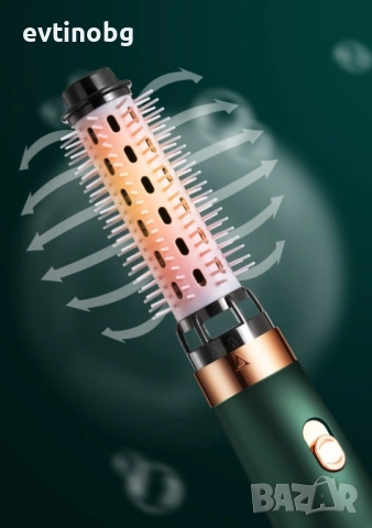 Сешоар с три накрайника, 3 степени на мощност, използва горещ въздух /Двигател: DC мотор; Мощност 20, снимка 4 - Сешоари - 53922880