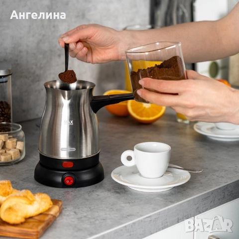 Джезве електрическо Termomax TK700S метално, снимка 1