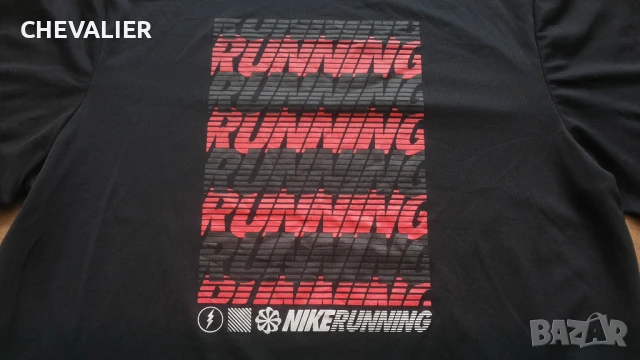 NIKE RUNNING T-Shirt Размер L мъжка оригинална тениска 26-67, снимка 4 - Тениски - 50648053