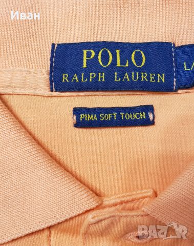 Нова оригинална фланелка Polo Ralph Lauren, pima soft touch – 100% памук. L, снимка 3 - Тениски - 45164076