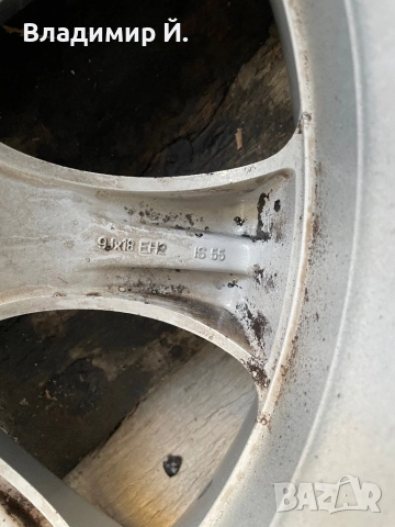 Bmw e60 джанти style 124 275 35 18 runflat, снимка 12 - Гуми и джанти - 52955748