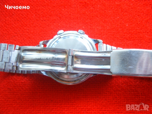 Poljot аларм будилник СССР Ретро мъжки ръчен часовник -будилник, снимка 4 - Антикварни и старинни предмети - 52930088