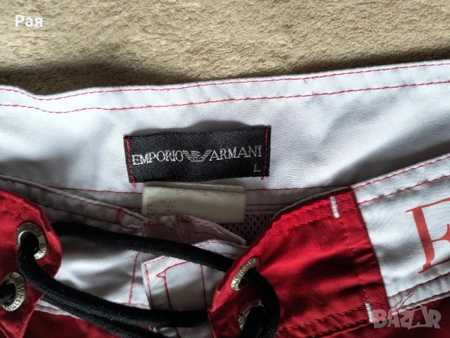 Къси панталони , бански , плувки emporio armani, снимка 2 - Спортни дрехи, екипи - 49791473