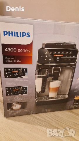 Philips Series 4300 LatteGo, снимка 4 - Кафемашини - 53157271