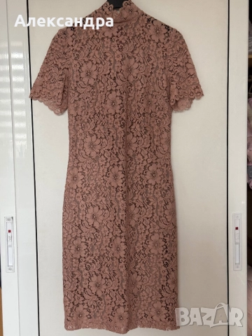 Рокля от брюкселска дантела