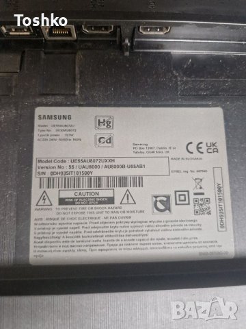 Стойка крачета за ТВ SAMSUNG UE55AU8072U, снимка 3 - Стойки, 3D очила, аксесоари - 45982070