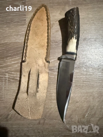 Много здрав ръчно изработен ловен нож, снимка 12 - Ножове - 52861301