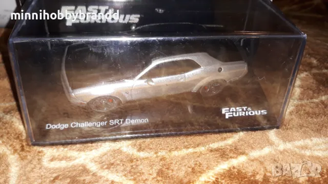 Dodge Challenger SRT Demon 1.43 Scale Ixo Deagostini , снимка 15 - Колекции - 49598555