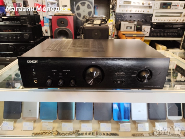 Усилвател DENON PMA-720AE Две по 85 вата на 4 ома. В отлично техническо и визуално състояние., снимка 2 - Ресийвъри, усилватели, смесителни пултове - 51792948