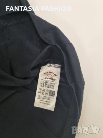 Mъжки тениски Батал 4XL/5XL/6XL Paul Shark, снимка 5 - Тениски - 45566640