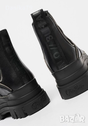 Buffalo - Боти от еко кожа с масивна подметка, снимка 9 - Дамски боти - 52395460