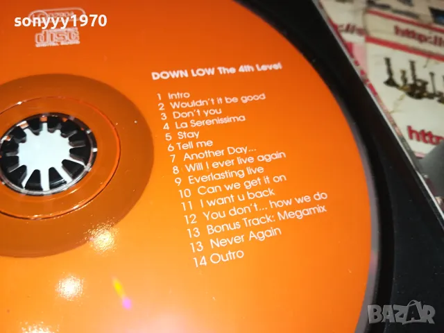DOWN LOW CD 1704251543, снимка 11 - CD дискове - 49931995
