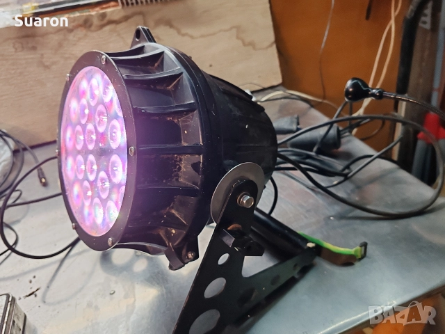 Сценичен Пар Прожектор RGB DMX, снимка 4 - Други - 52857163