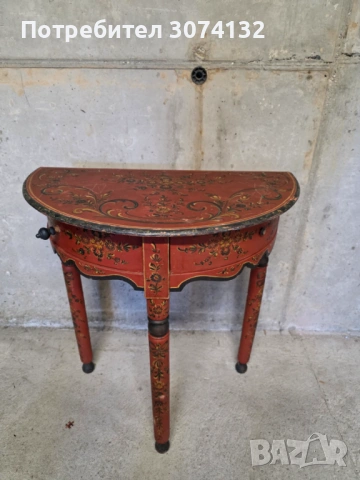 Ръчно рисувана конзола, снимка 5 - Шкафове - 54208046