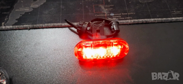 Светлини за велосипед CatEye - фар и стоп, снимка 7 - Аксесоари за велосипеди - 52801453