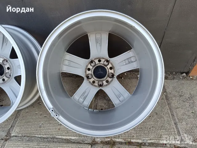 Оригинални алуминиеви джанти 17 '' МЕРЦЕДЕС 5х112 / MERCEDES 5x112, снимка 16 - Гуми и джанти - 49255407