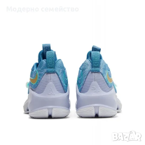 Мъжки маратонки NIKE Zoom Freak 3 Shoes Blue/Turquoise, снимка 3 - Маратонки - 47668060