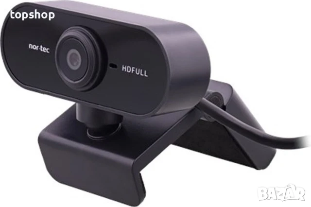 Неразопакована, запечатана уеб камера Nortec, 1080p Full HD Webcam