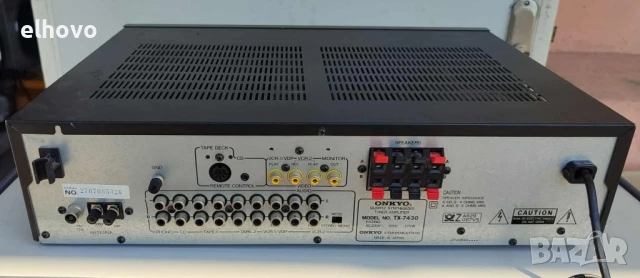 Ресивър Onkyo TX-7430, снимка 5 - Ресийвъри, усилватели, смесителни пултове - 50959522