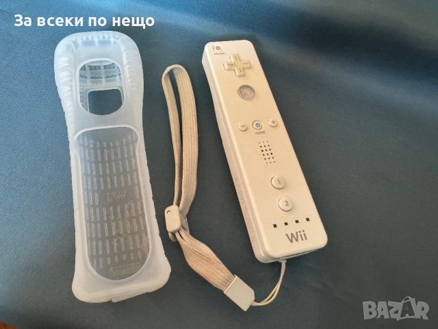 ОРИГИНАЛЕН Контролер за Nintendo Wii  Нинтендо + Силиконов протектор, снимка 1 - Аксесоари - 46776826