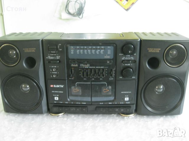 Радиокасетофон Електа ЕС-980- Япония, Обслужен