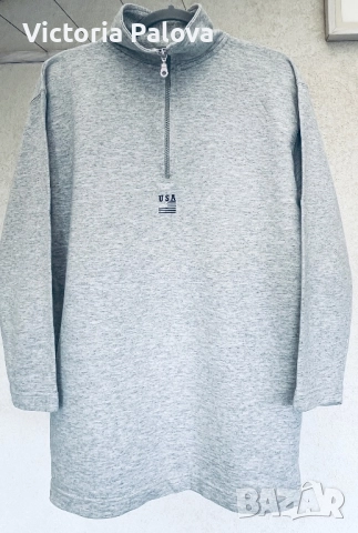 Худи/ блуза с цип LAURA GIANETTI унисекс