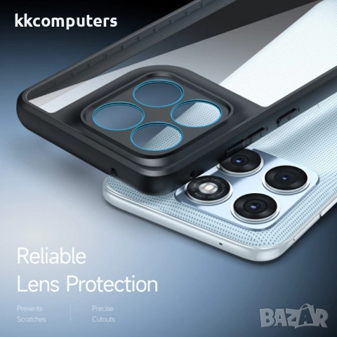 DUX DUCIS Aimo Прозрачен Калъф за Motorola Edge 70 Fusion+ 5G / Fusion 5G - PC+TPU, 0.8mm защита, 1., снимка 5 - Калъфи, кейсове - 54124713