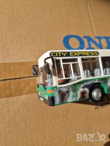 Играчка автобус City Zoo Express 39 см, снимка 2 - Коли, камиони, мотори, писти - 45845400