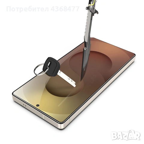 Стъкло TitanGlass CrystalHD (2 pack) - Samsung Galaxy S26 Ultra, S26, S26 + - Clear, снимка 6 - Фолия, протектори - 53779851