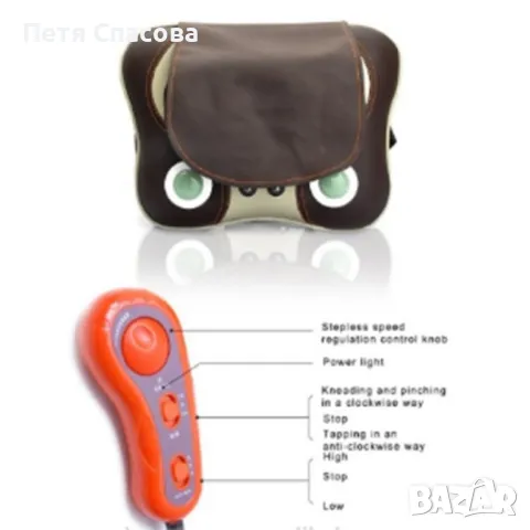 Масажна възглавница загряваща TV84, снимка 1