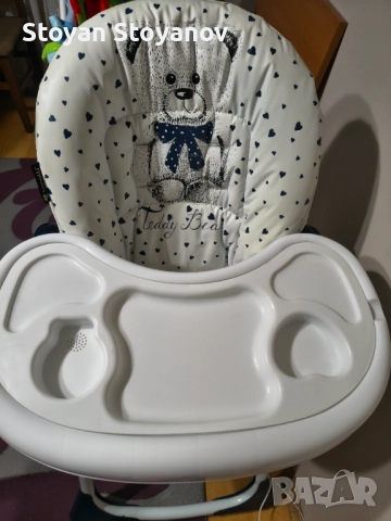 Стол за Хранене Lorelli (Модел "Teddy Bear") + ПОДАРЪК Играчка