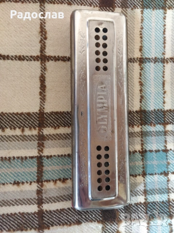 стара двустранна хармоника OLYMPIA, снимка 8 - Духови инструменти - 54194528