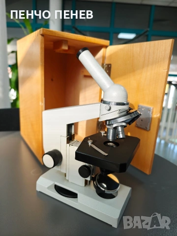 Лабораторен микроскоп ЛОМО Биолам, снимка 6 - Лаборатория - 53559174