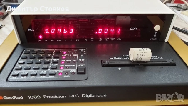 Продавам RLC мост GenRad 1689, снимка 7 - Друга електроника - 51075646