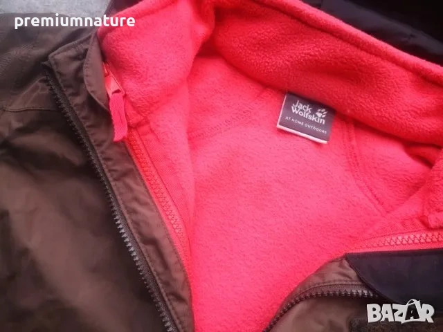 🏕️ ОФЕРТА → Jack Wolfskin / мъжко хибридно трекинг яке с полар в комплект ○, снимка 4 - Якета - 53925723