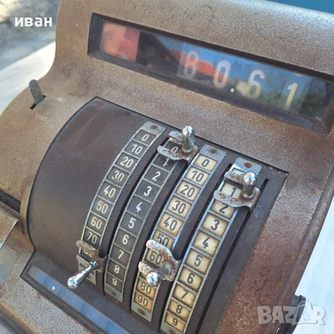Стар Германски касов апарат NCR, снимка 11 - Други ценни предмети - 51385871