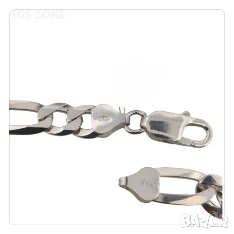 Голям Избор от Италиански Верижки и Гривни Сребро Проба 925, снимка 3 - Гривни - 49988980