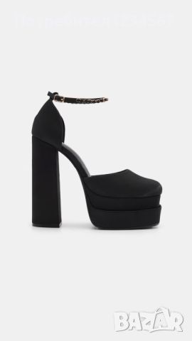 Нови обувки по модел на  Versace, снимка 2 - Дамски обувки на ток - 46447906