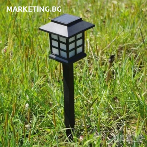 Комплект от 6 броя соларни LED лампи за двор и градина, снимка 5 - Други стоки за дома - 50525506