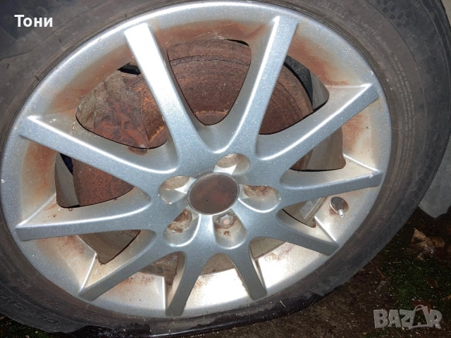 Лети джанти Сааб, снимка 3 - Гуми и джанти - 53525196