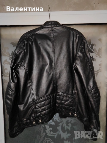 Diesel кожено мъжко яке, естествена кожа, М, снимка 6 - Якета - 53097235