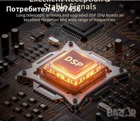 Винтидж Преносимо Безжично Радио - AM/FM/SW с USB Зареждаща се Батерия, Антена, AUX & TF Карта, снимка 6 - Други - 51171204