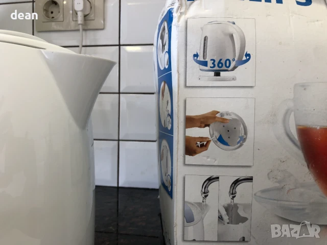 Електрическа кана за вода Philips, снимка 9 - Кани - 51321180