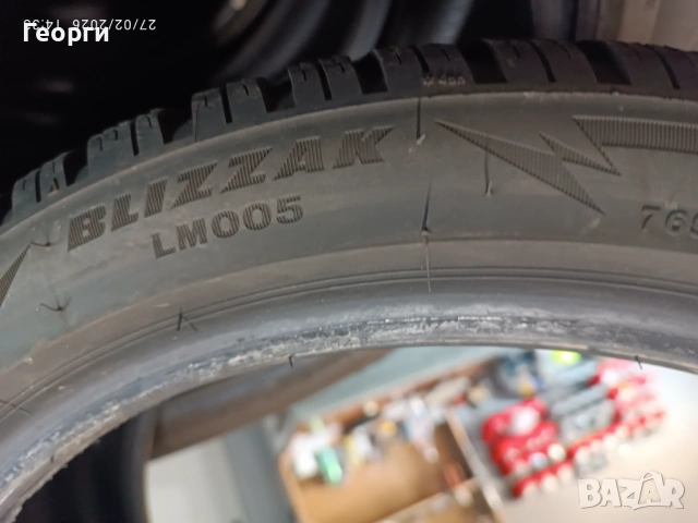 2бр.зимни гуми 225/40/18 Bridgestone, снимка 6 - Гуми и джанти - 53666269