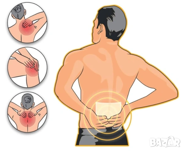 Thermal Hot Plaster болкоуспокояващи пластири 2 бр. в опаковка, снимка 2 - Други - 53405361