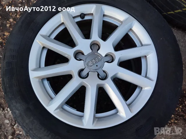 Алуминиеви джанти 16 оригинални AUDI A4 b8/9, снимка 2 - Гуми и джанти - 49496949