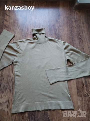 hugo boss - дамска копринена блуза КАТО НОВА Л, снимка 6 - Блузи с дълъг ръкав и пуловери - 52758997