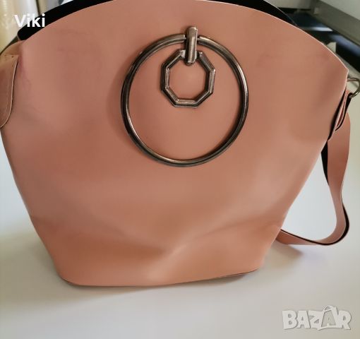 Нова Розова дамска чантичка , снимка 2 - Чанти - 45854343