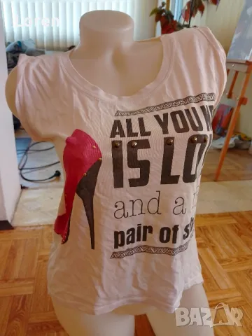 Подарявам!Тениска с обувка и капсички